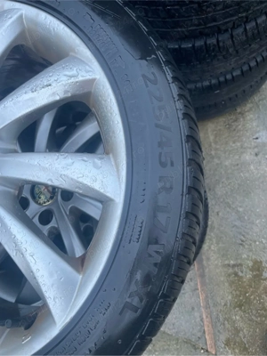 jante + cauciucuri Alfa Mito  - imagine 3