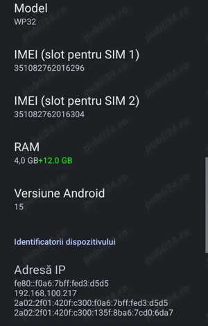 Vand sau schimb Oukitel WP 32 Tank  - imagine 5