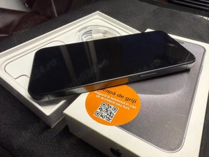 iPhone 15 Pro Max   512GB   Stare Impecabilă (Ca Nou), husa cadou. - imagine 3