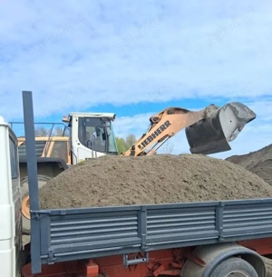 Transport nisip, pietriș, sorturi,  pământ 