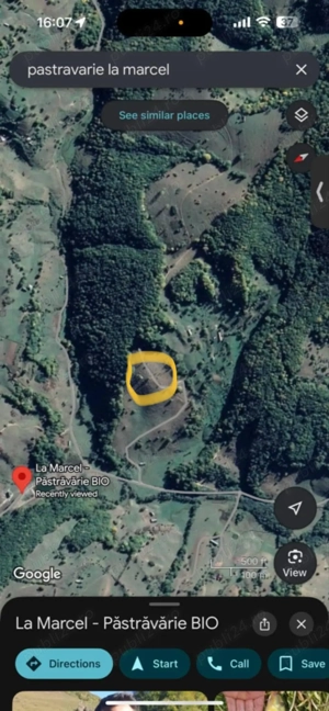 Teren de vânzare  Rebrișoara, sat Gersa 1,62 ha în apropierea peșterii Tausoarelor - imagine 3