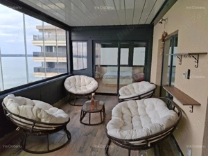 PENTHOUSE LUX -statiunea MAMAIA- vedere panoramica lac Siughiol si Marea Neagra