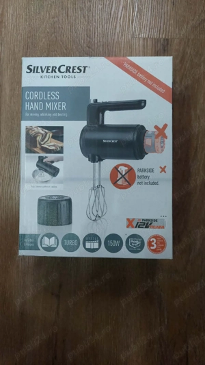 Mixer de mana  cu Acumulator X TEAM 12 V,Nou! - imagine 2