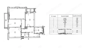 Apartament 3 camere, 86 mp, 2 balcoane, garaj, zona BMW - imagine 14