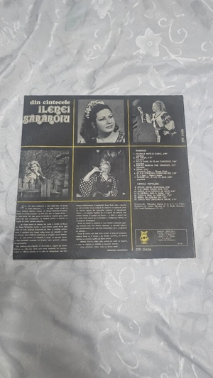 Disc vinil Ileana Sărăroiu   Romanțe și cântece populare   Electrecord - imagine 5