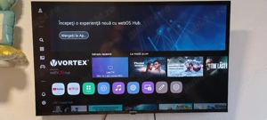 Vând TV Smart Vortex diagonala 108 nou
