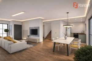 Duplex de vanzare cu 4 camere, Parter + 1 Etaj - Giarmata - imagine 13