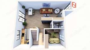 Duplex de vanzare cu 4 camere, Parter + 1 Etaj - Giarmata - imagine 7