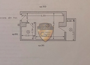 Studio Tomis Villa, 30mp, vedere la mare, Mamaia Nord, balcon, centrala gaz, A/C - imagine 11