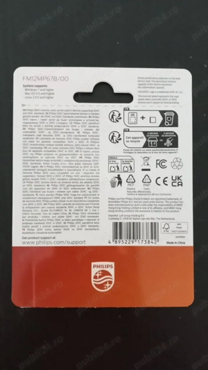 Carduri memorie Philips 128 GB micro SD noi sigilate - imagine 3
