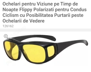 Ochelari de noapte polarizați pt condus 