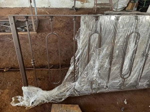 Balustradă metalică, vopsită electrostatic   model elegant   NOUĂ