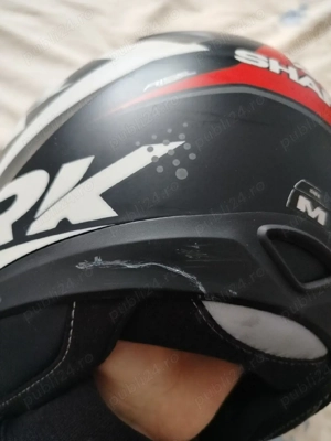 Cască moto Shark Ridill Stratom, mărimea M - imagine 2