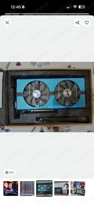 Vand placa video Sapphire Radeon  NITRO+ RX 590 Special Edition, 8GB G - imagine 3