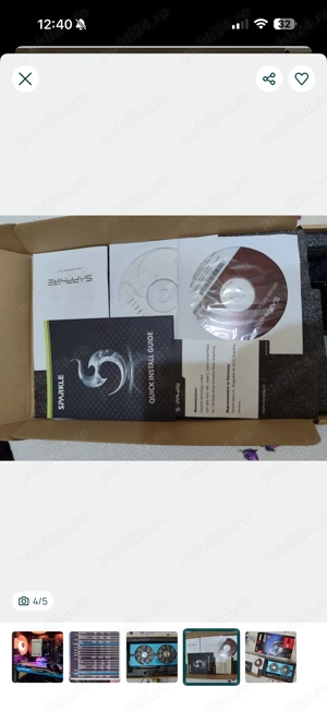 Vand placa video Sapphire Radeon  NITRO+ RX 590 Special Edition, 8GB G - imagine 4