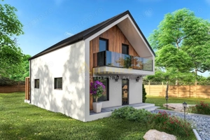 Vila Individuala | P+M | 4 camere + 2 bai | Teren 300mp