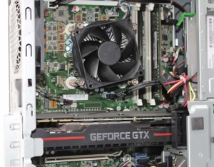 PC HP EliteDesk 800 G3 i5-7500 16GB 256SSD+2TB HDD GeForce GTX 1080 FH - imagine 3