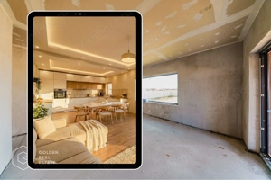 Casa noua pe un nivel, la gri, Mandruloc, comision 0% - imagine 7