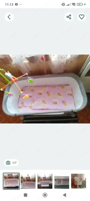 Vând pătuț bebelușul 