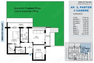 Apartament 3 camere decomandat, bucatarie inchisa, balcon , Pallady-Drumul Gura Racului - imagine 4