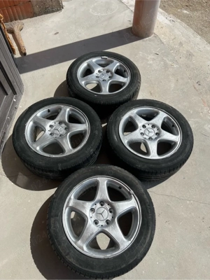 Set 4 roți originale, R16 ch anvelope MICHELIN 205/55. - imagine 2