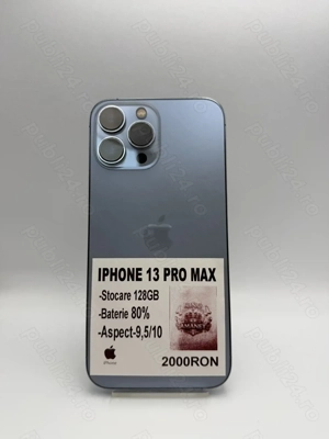 Iphone 13 PRO MAX 128 GB