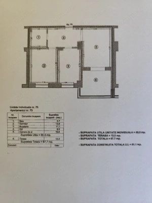 apartament 2 camere de vanzare  - imagine 2