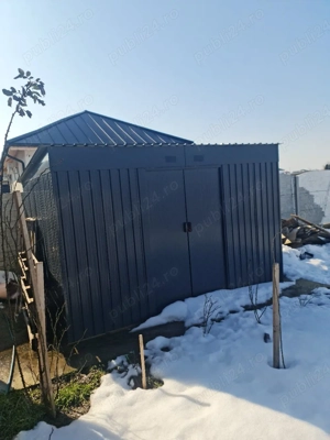 magazie metalica de gradina
