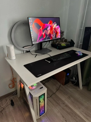 PC Gaming + Monitor 300Hz + Birou + Scaun   Setup Complet - imagine 2