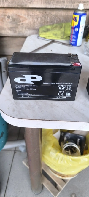Acumulator PL 7 Ah, 12 V