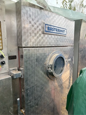 Celulă profesională de fierbere și afumare electrică BASTRAMAT  - inox