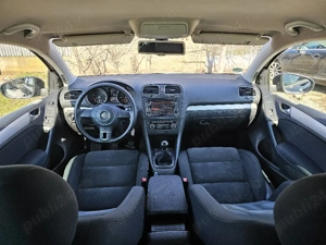 VW Golf 6 1.4TSI HIGHLINE NaviTouch ÎncălzireScaune DubluClima SenzoriParcare Bluetooth Euro5  - imagine 15
