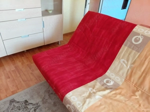 Canapea extensibila cu lada depozitare