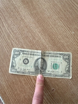 vand 100 dolari din 1977