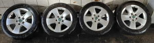 Set Jante Aliaj Originale Skoda r16