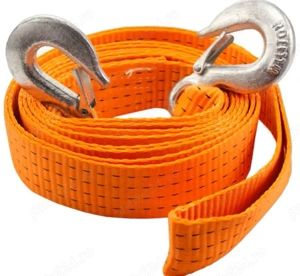 Cablu de tractare - Plastic PE - 4 m - 6500 kg