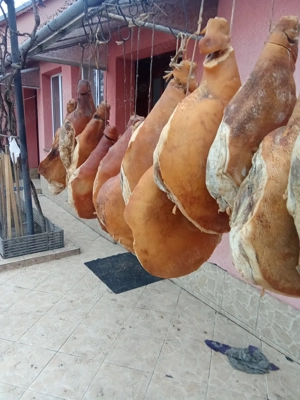 Șuncă și slănină de porc 