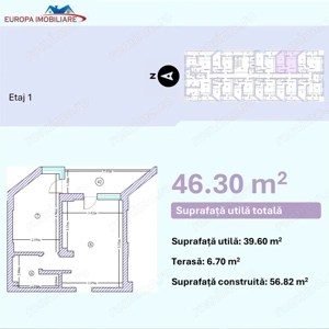 Apartament 2 camere la cheie de vanzare in Mamaia Nord - imagine 2