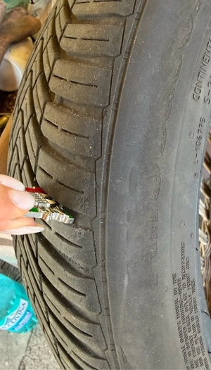 Anvelopa cauciuc Continental all season 205 50 r17 putin utilizat - imagine 4