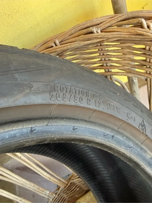 Anvelopa cauciuc Continental all season 205 50 r17 putin utilizat - imagine 3