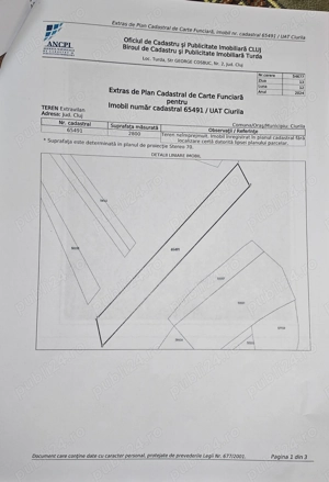 Vand teren Ciurila jud Cluj - imagine 3