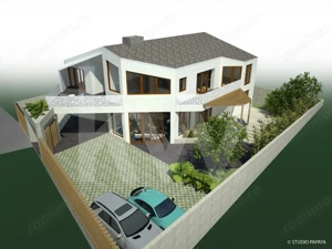 Vilă impresionantă cu vedere panoramică spre munți în cartier Bavaria