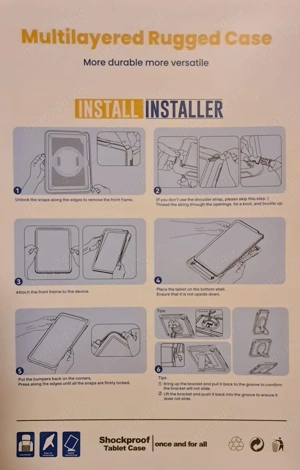 Husa SEYMAC noua, iPad A16 11thGen (2025) si 10thGen (10.9inch2022) - imagine 5