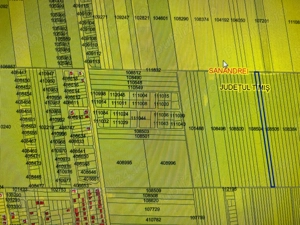 Teren extravilan inclus in PUG la iesirea din Sanandrei