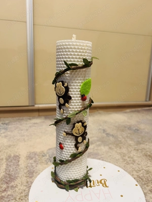 Lumanare botez baiat sau fata