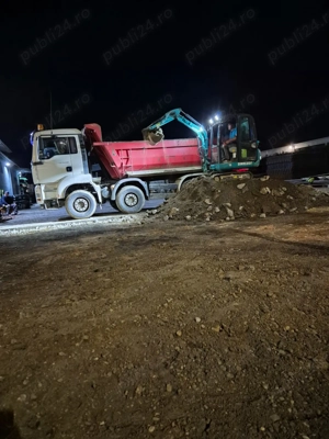Transport moloz, nisip, agregate,piatră, pământ,hamuca gazon 