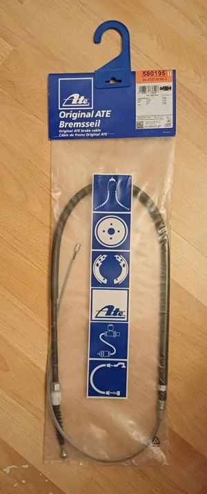Cablu de frînă original Ate Bremsseil  pentru VW GOLF , Scoda Octavia ,Seat Leon , Audi a3.