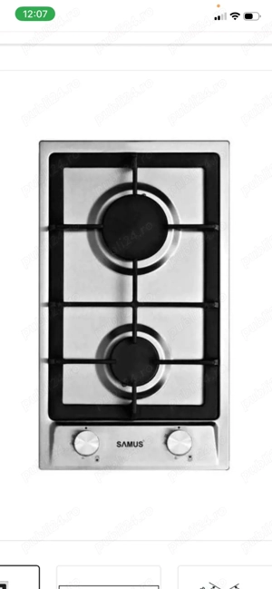 Plita incorporabila gaz