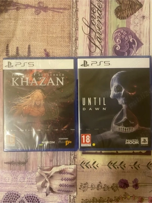 Khazan & Until dawn PS5 SIGILATE