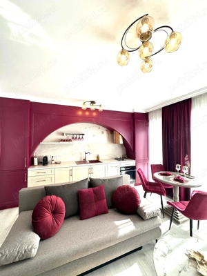 Proprietar vand apartament tip penthouse 2 camere mobilat si utilat LUX - imagine 2